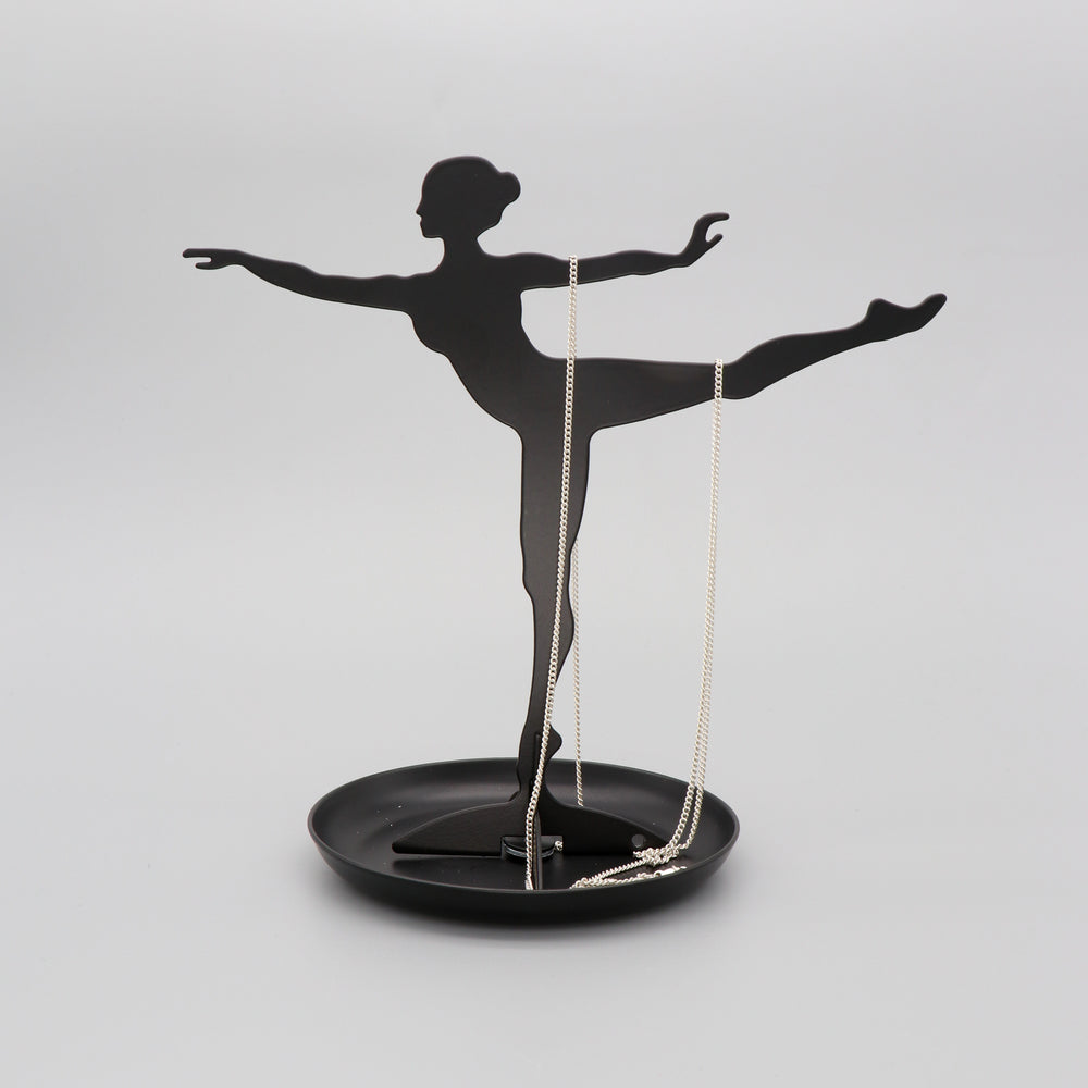 Jewellery Stand Ballerina Black