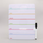 Daily Magnetic Dry Erase Board with Marker