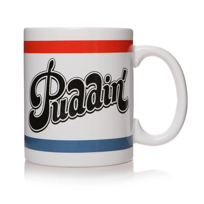 Mug Harley Quinn DC Comics ‘Puddin’ White Red Blue