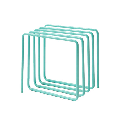 DISCONTINUED -  Blue magazine rack