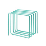 DISCONTINUED -  Blue magazine rack