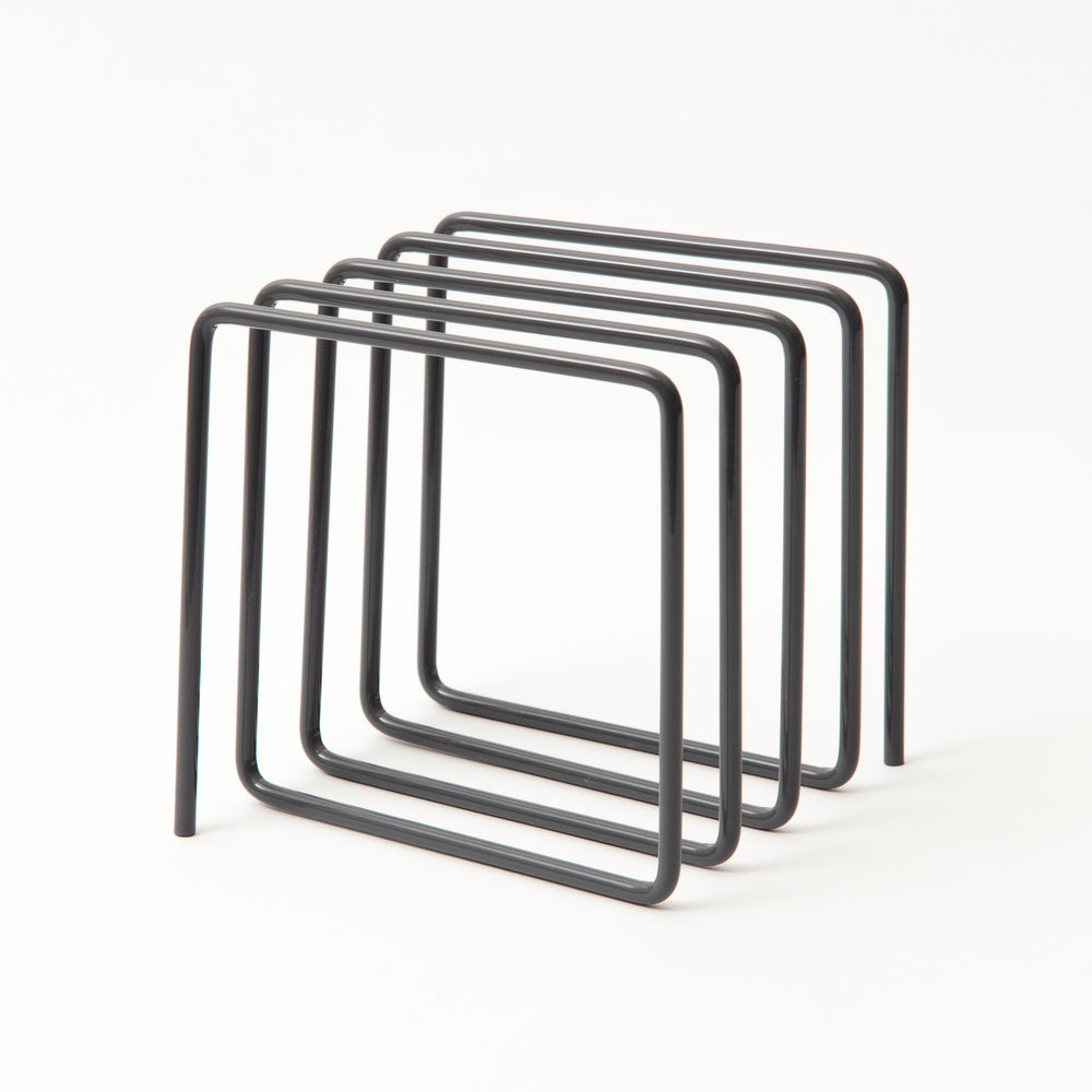 DISCONTINUED - Magazine rack grey