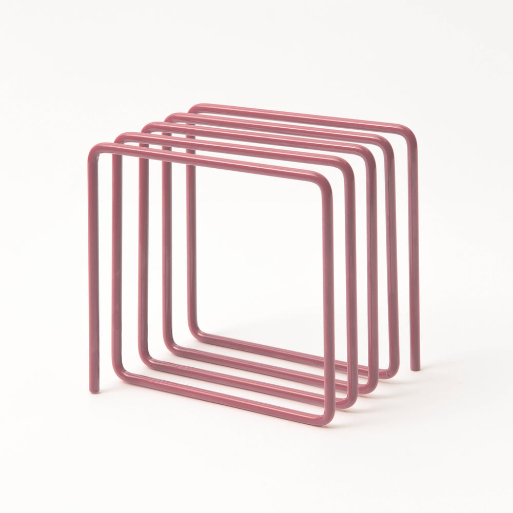 DISCONTINUED - Magazine rack in pink