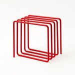 DISCONTINUED - Magazine rack red