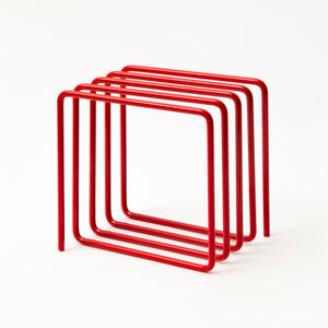 
            
                Load image into Gallery viewer, DISCONTINUED - Magazine rack red
            
        