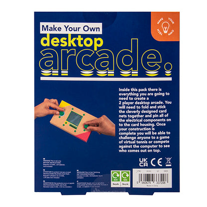 Make Your Own Arcade with Tennis Game Cardboard