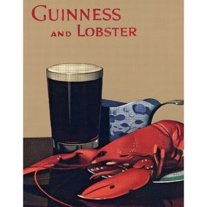 Mini Jigsaw Puzzle Guinness and Lobster 100 Pieces