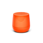 Ultra-portable bluetooth speaker in neon orange