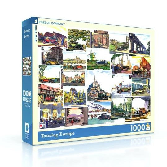Jigsaw Puzzle Touring Europe 1000 Piece