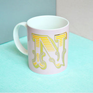 N | Luxury china mug