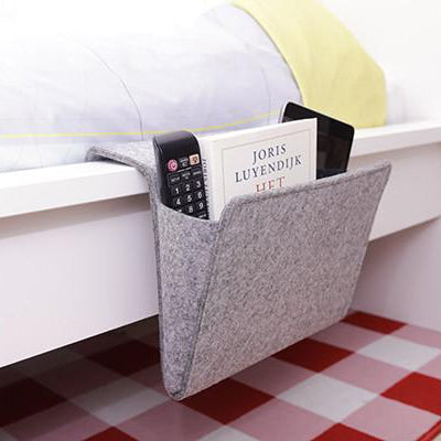 Felt Bedside Caddy / Pocket Grey