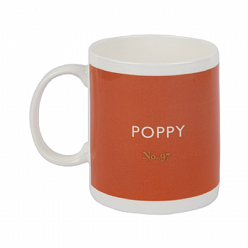 Mug British Colour Standard - Poppy Red