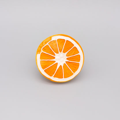 Baby Teether Bath Toy Rubber Orange