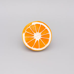 Baby Teether Bath Toy Rubber Orange
