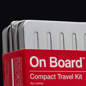 Travel Kit Luckies On Board Silver Red