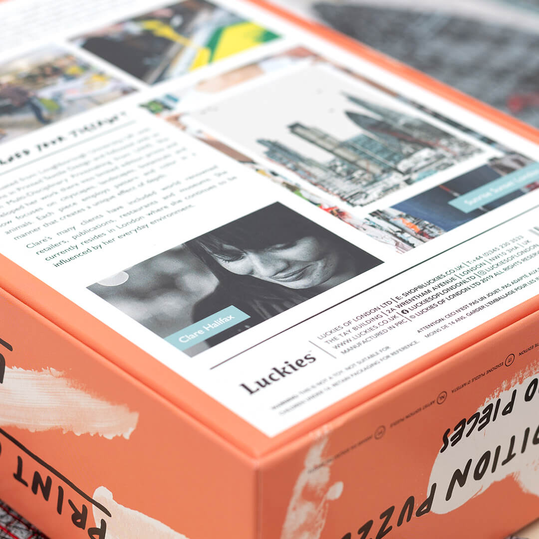 500 Piece Jigsaw Puzzle 'Sunrise Sunset' Mindfulness - Print Club London & Luckies