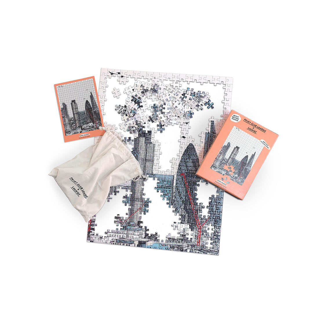 500 Piece Jigsaw Puzzle 'Sunrise Sunset' Mindfulness - Print Club London & Luckies