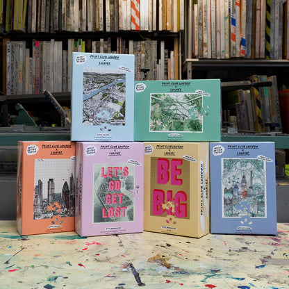 500 Piece Jigsaw Puzzle 'Sunrise Sunset' Mindfulness - Print Club London & Luckies