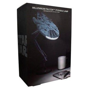 Millennium Falcon Desk Light Star Wars in Grey