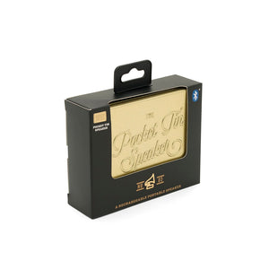 Pocket Tin Speaker 2.0 in Gold