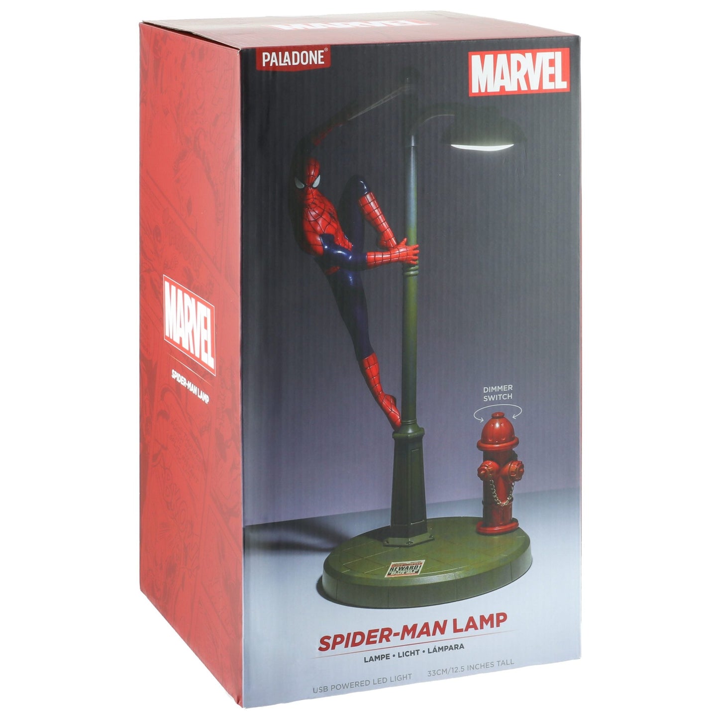 Spiderman Lamp Marvel Dimmable USB Desk