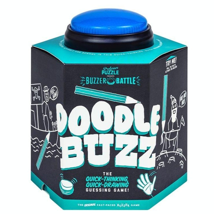 Quiz Game 'Doodle Buzz' 3 + players Blue