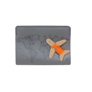 
            
                Load image into Gallery viewer, Stitch passport cover in grey
            
        