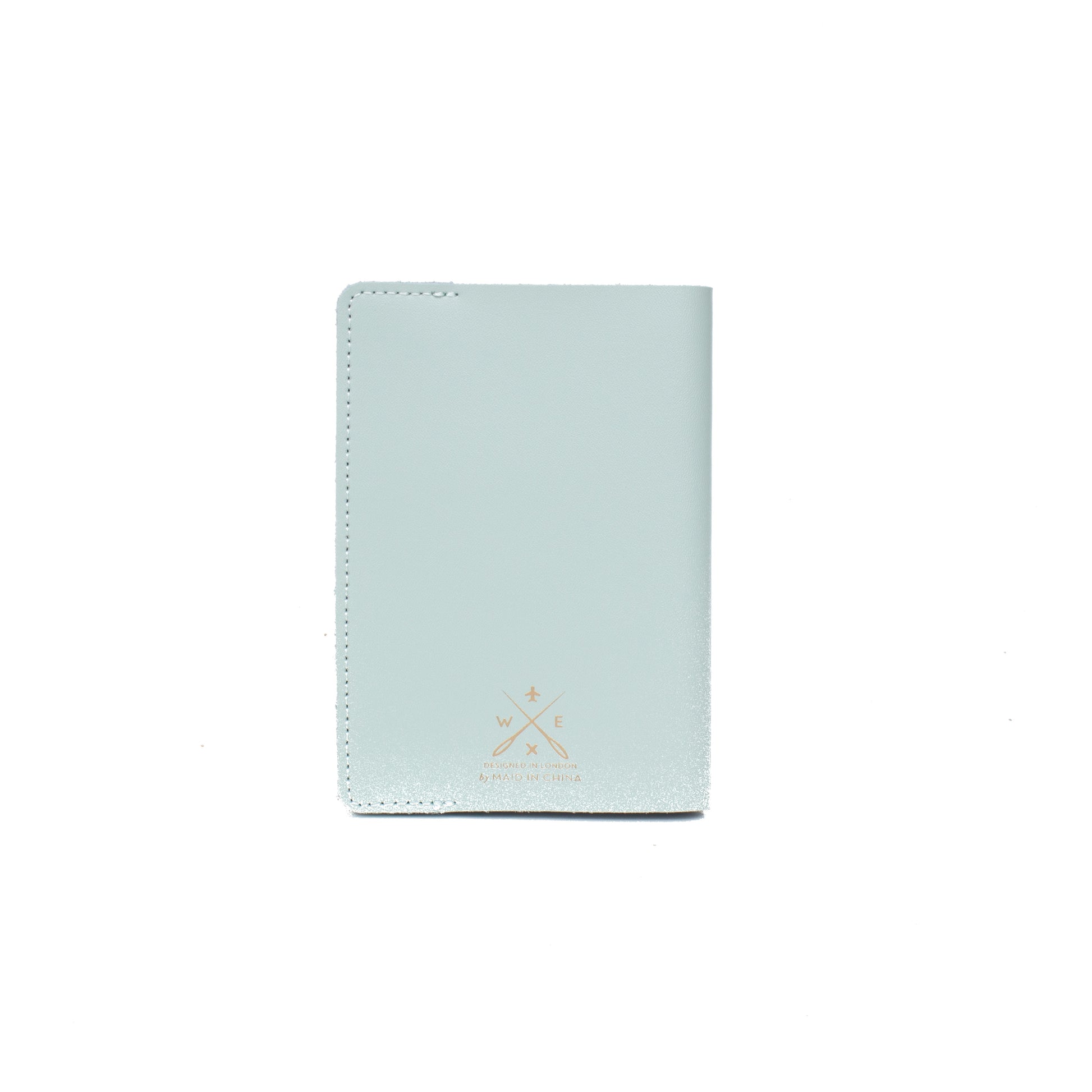 Stitch passport cover in mint