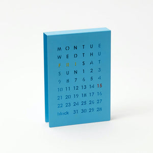 
            
                Load image into Gallery viewer, Calendar Perpetual Magnetic Steel Blue
            
        