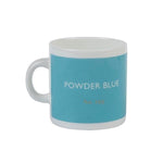 Powder blue espresso cup