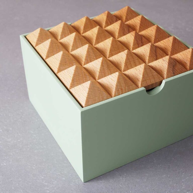 Trinket Box Pyramid Mint