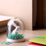 Bunny Paper Clip Holder Stationery Pot
