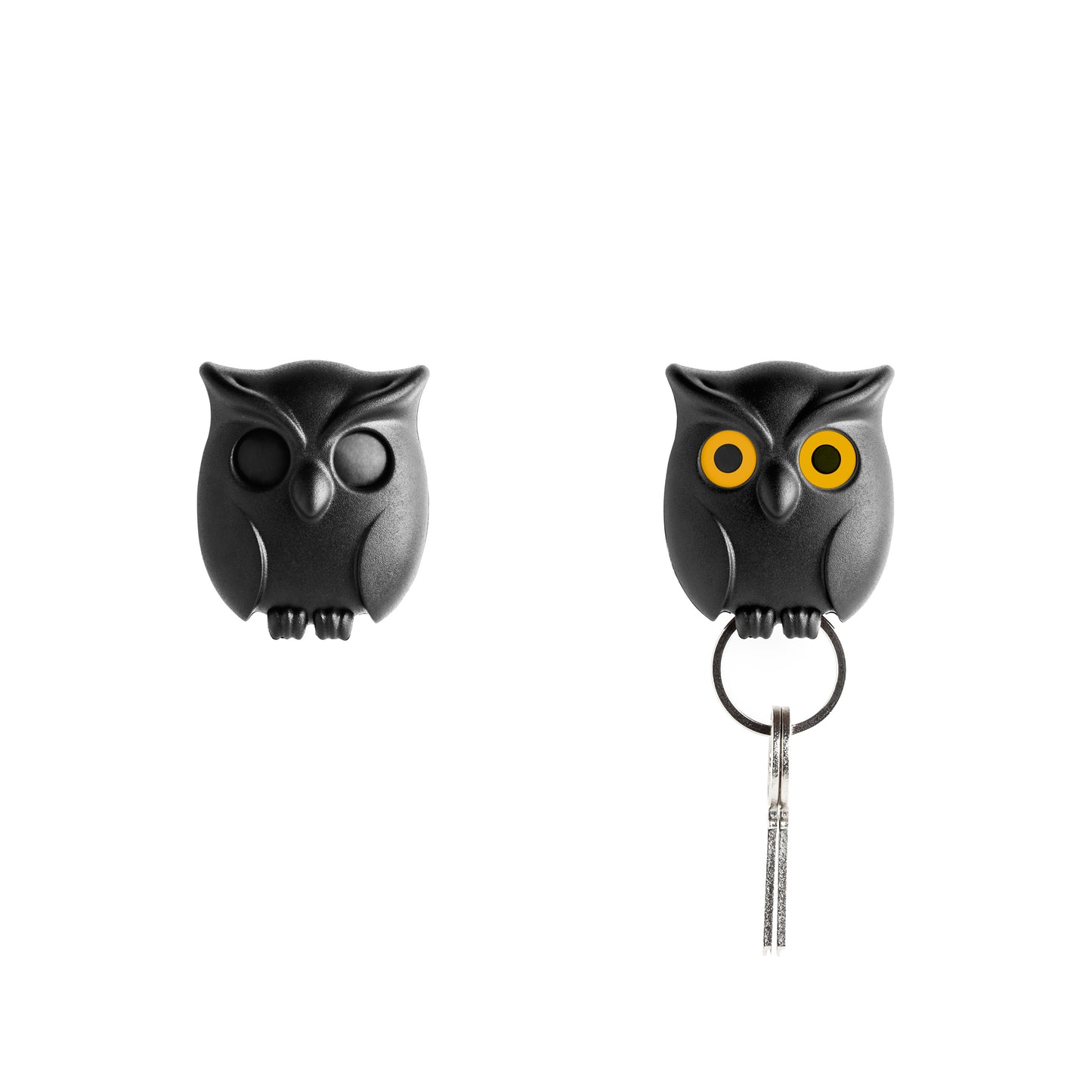 Key Holder Night Owl in Black