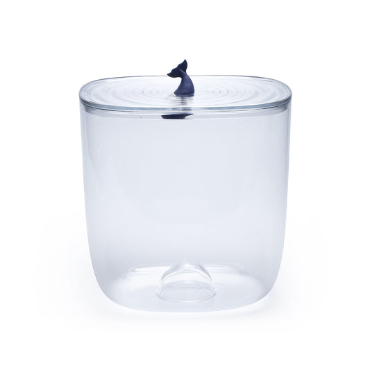 Stackable Container Kitchen Bathroom Moby Whale Ocean Transparent 3.5 Litre