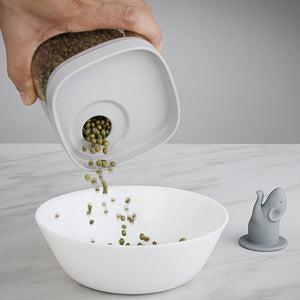 Jar Food Storage Container Lucky Mouse 1.2 Litre