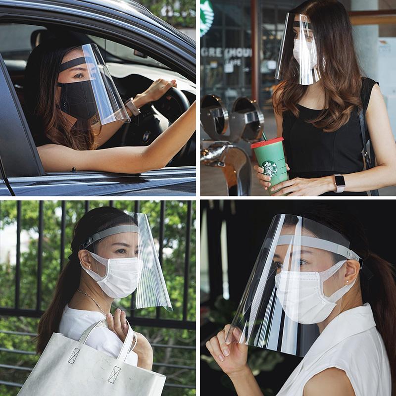 Face Shield Comfort Recycled Grey Qualy