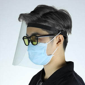 Face Shield Comfort Recycled Black Qualy