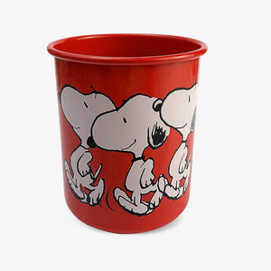 Snoopy Pen Pot Dancing in Red and White