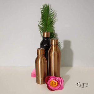 Water Bottle Insulated Double Walled Leak Proof 500ml in Copper