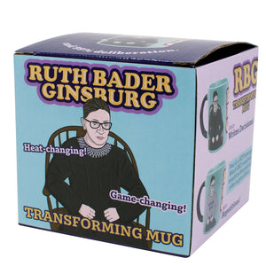 Mug Ruth Bader Ginsburg Disappearing Green