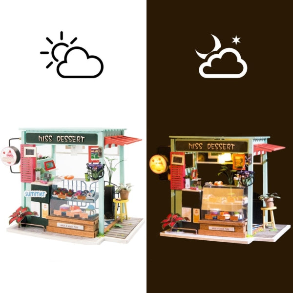 DIY Mini House Ice Cream Stand