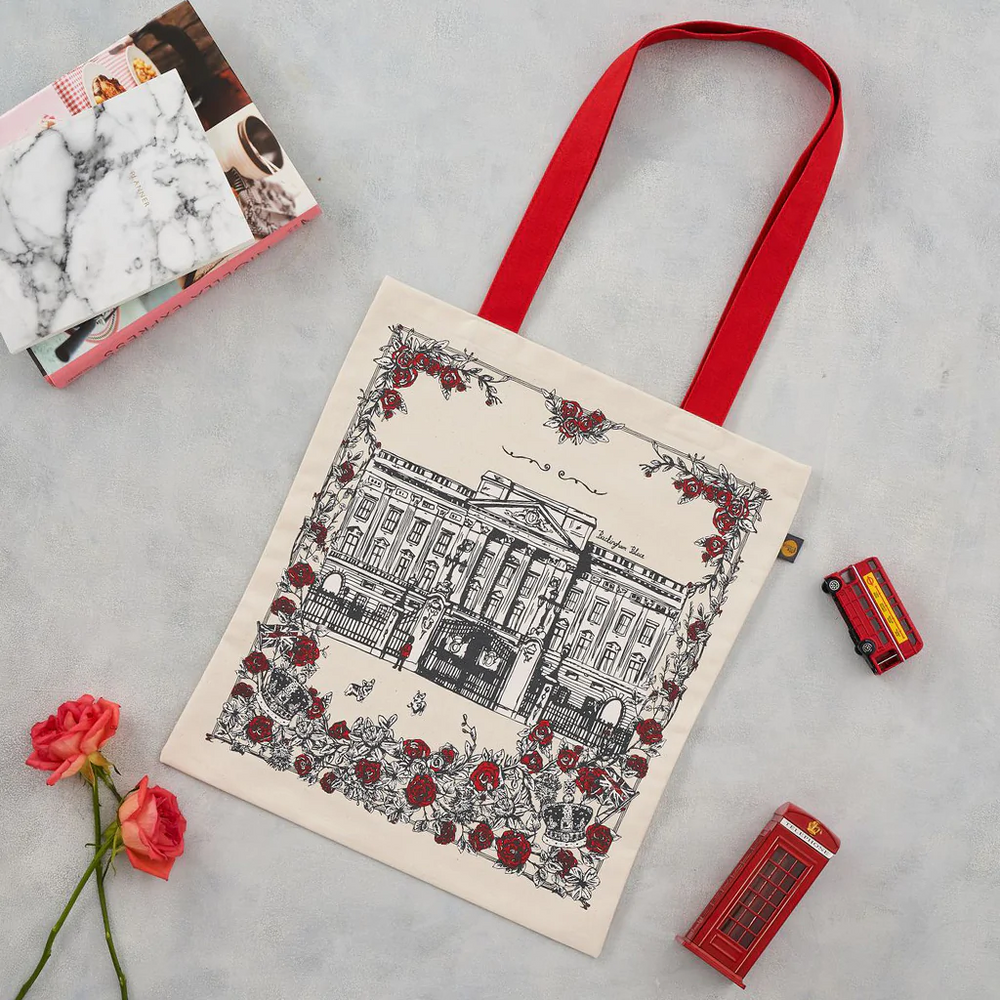 British Palaces Canvas Bag Windsor Castle Buckingham Palace