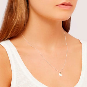 Heart and star double charm silver and gold necklace
