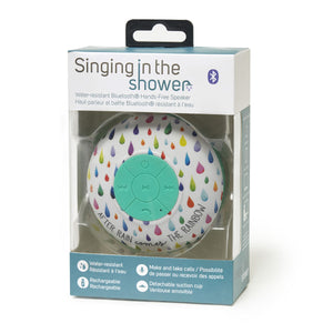 Shower Speaker Waterproof Multicoloured Rain Drops