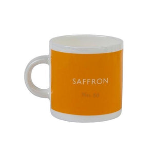 Saffron yellow espresso cup