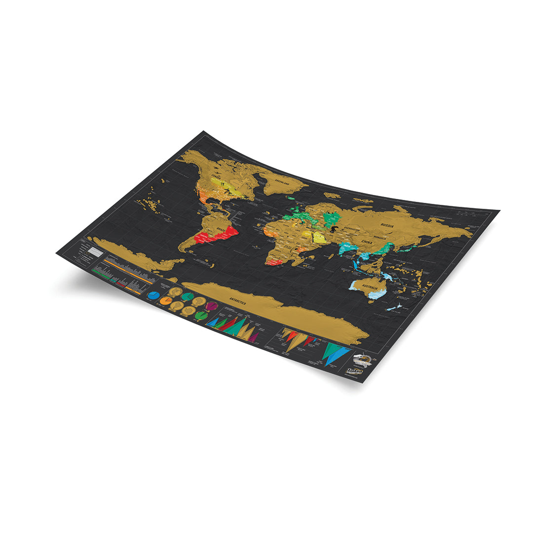 Scratch Map Deluxe Travel Size
