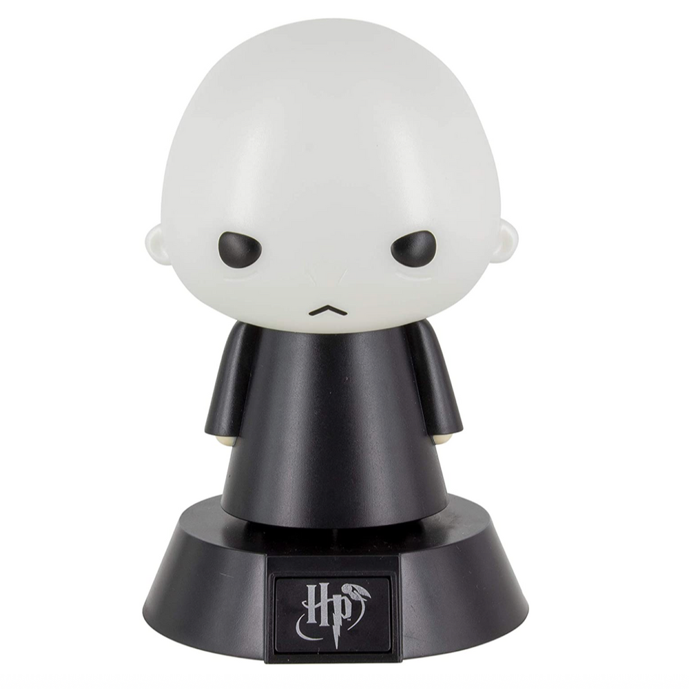 Harry Potter Voldemort 3D Icon Character Light in White Black