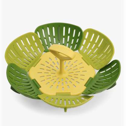 Folding Steamer Green Bloom