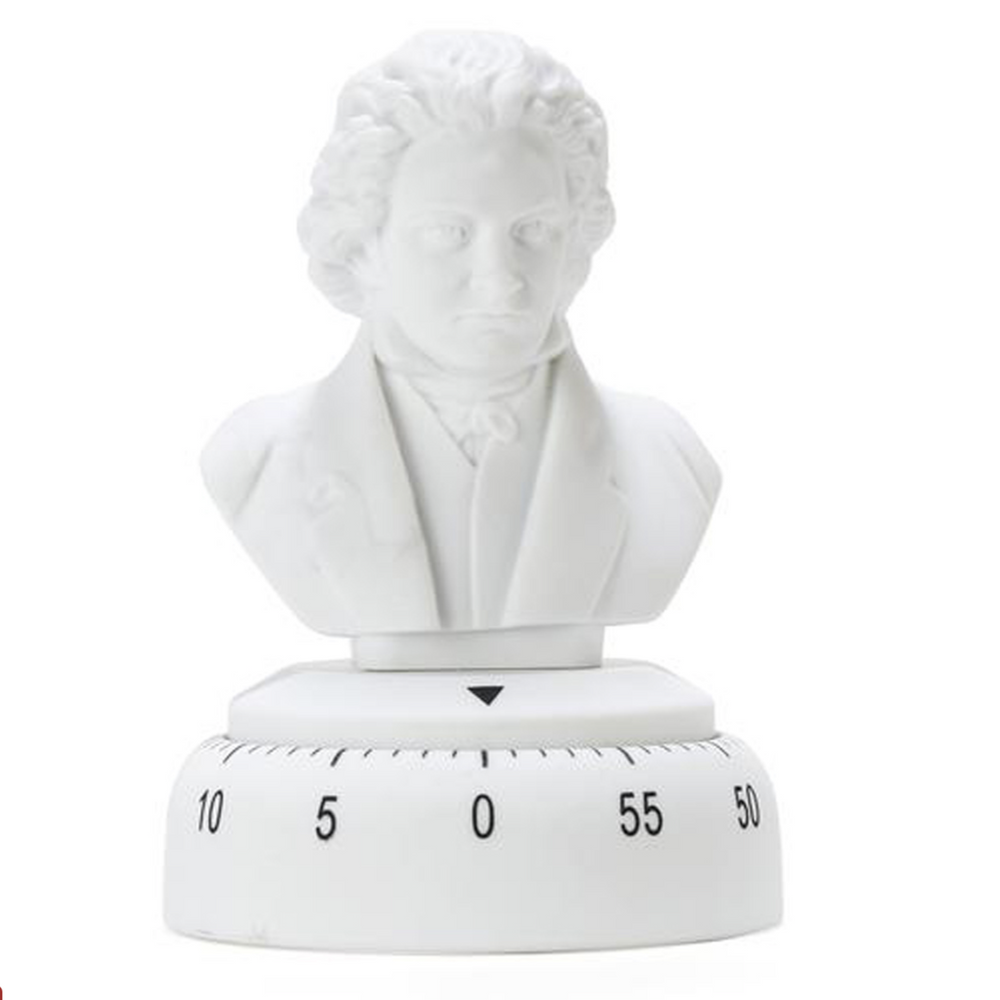 
            
                Load image into Gallery viewer, Beethoven Kitchen Timer White
            
        