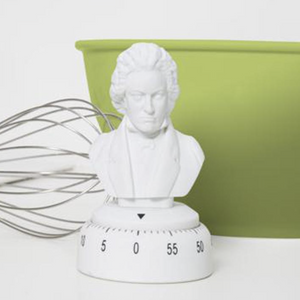 Beethoven Kitchen Timer White